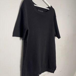 NANA JUDY Sweater Shirt in Black Size Large